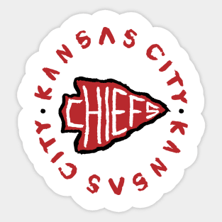 Kansas City Chieeeefs 07 Sticker